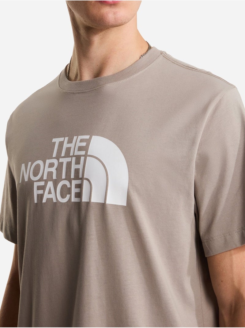 Tee Shirt à manches courtes - The North Face Taupe - Kiabi