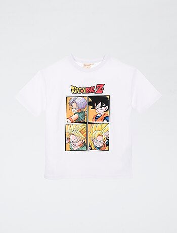 Tee-shirt à manches courtes imprimé 'Dragon ball Z'