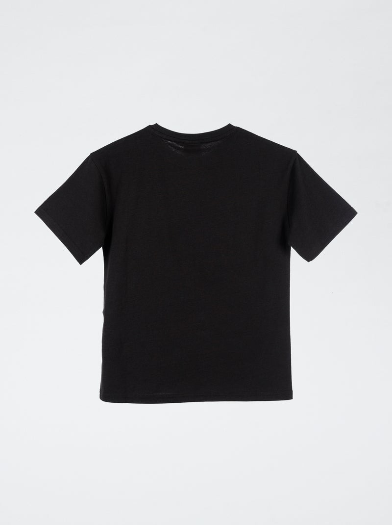 Tee-shirt à manches courtes imprimé 'Dragon ball Z' Noir - Kiabi