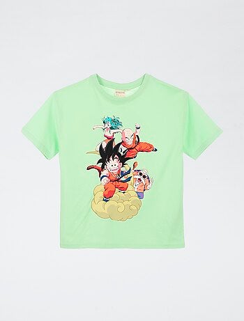 Tee-shirt à manches courtes imprimé 'Dragon ball Z'