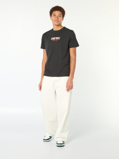 Tee-shirt à manches courtes 'One piece' - Kiabi