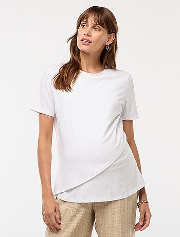 Tee-shirt basique d'allaitement