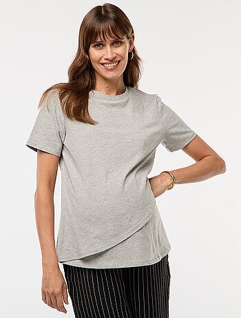 Tee-shirt basique d'allaitement