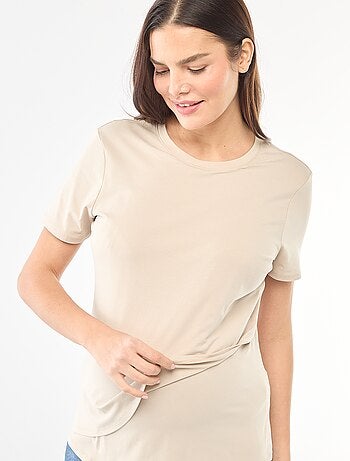 Tee-shirt basique d'allaitement