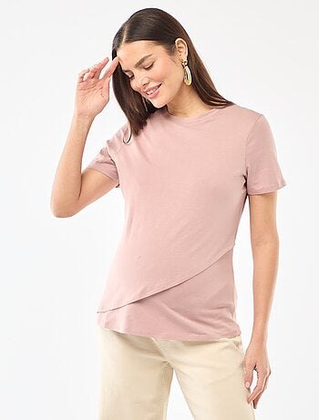 Tee-shirt basique d'allaitement