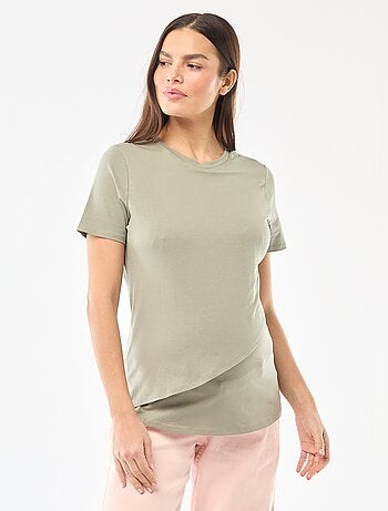 Tee-shirt basique d'allaitement