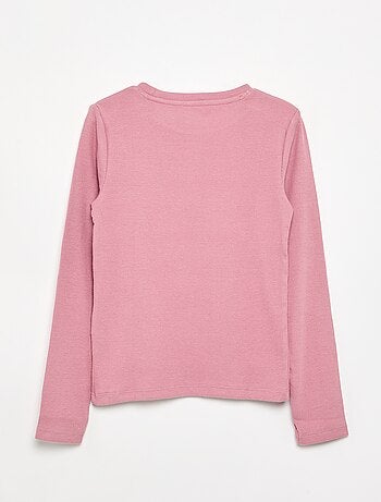 Tee-shirt basique en rib