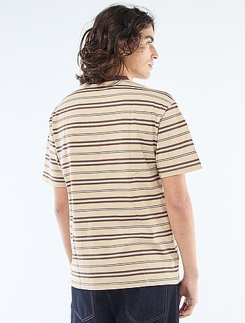 Tee-shirt basique rayé
