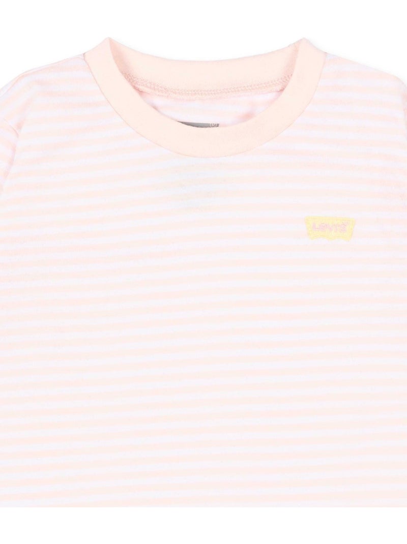 Tee Shirt Bébé à manches courtes - Levi's Kids Rose - Kiabi