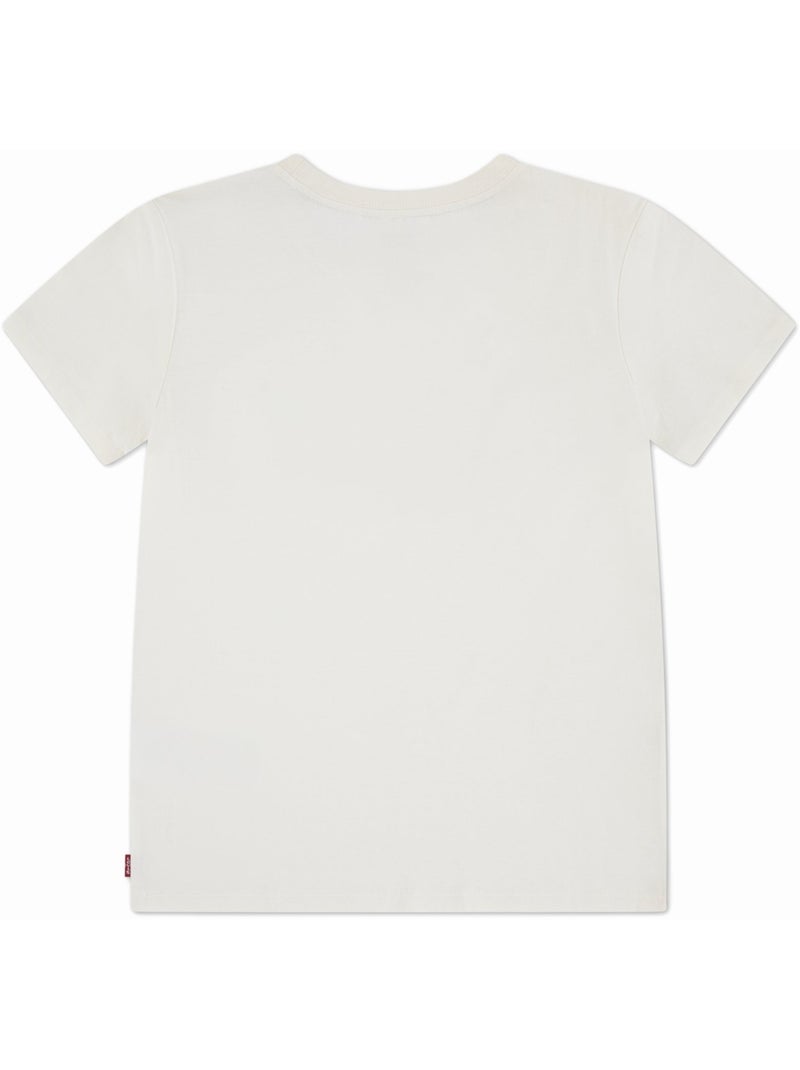 Tee Shirt Bébé col rond - Levi's Kids Blanc cassé - Kiabi