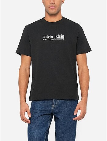 Tee Shirt Calvin Klein à manches courtes