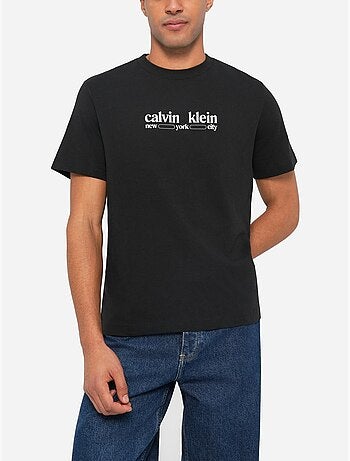 Tee Shirt Calvin Klein à manches courtes