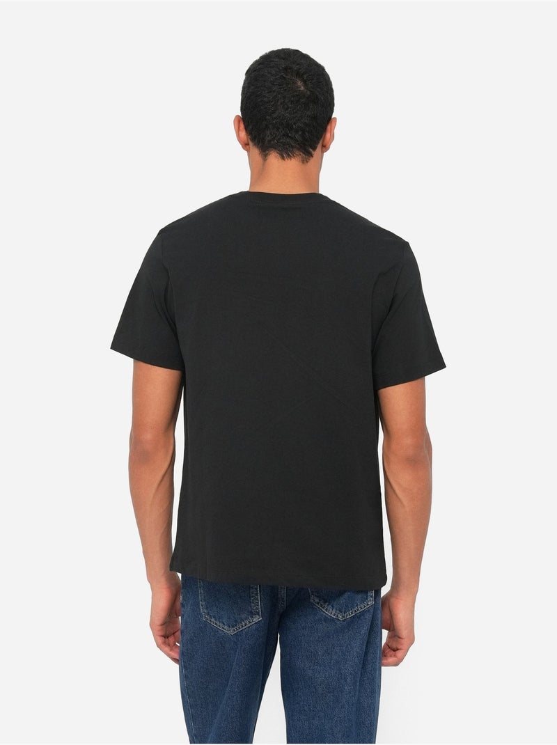 Tee Shirt Calvin Klein à manches courtes Noir - Kiabi