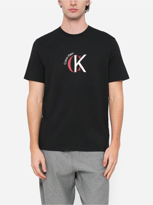 Tee Shirt Calvin Klein à manches courtes - Kiabi