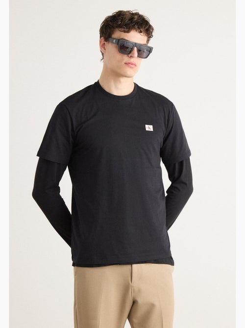 Tee Shirt Calvin Klein Badge 30s classic tee - Kiabi