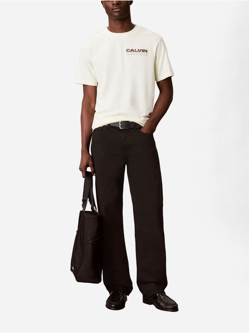Tee Shirt col rond - Calvin Klein - Kiabi Tee Shirt col rond - Calvin Klein - Kiabi