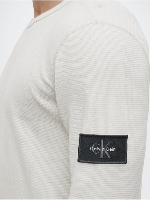 Tee shirt col rond - calvin klein - Kiabi