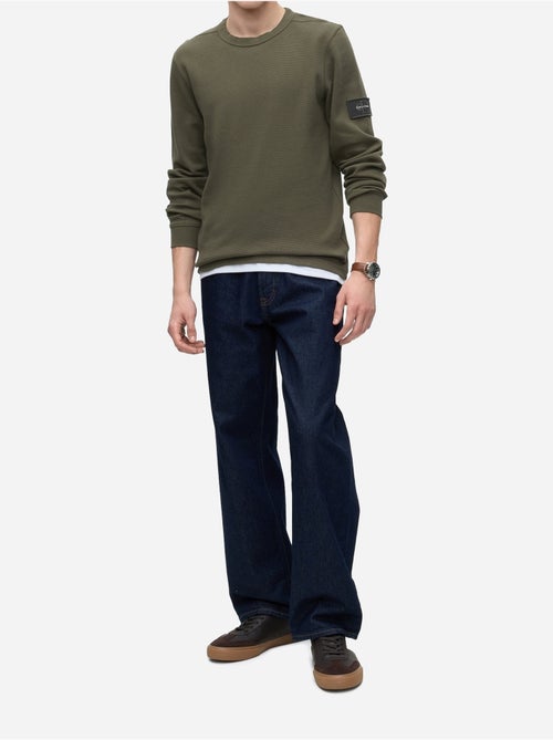 Tee shirt col rond - calvin klein - Kiabi
