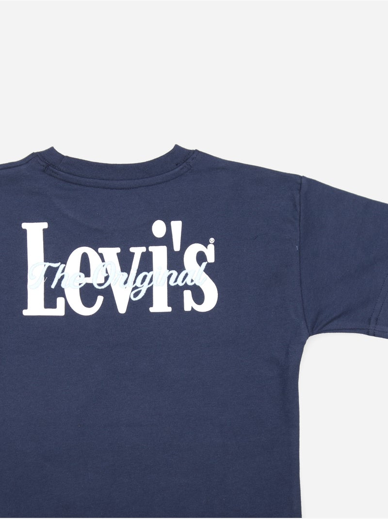 Tee Shirt col rond - Levi's Kids Bleu - Kiabi