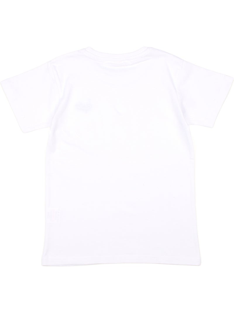 Tee Shirt col rond - Redskins Blanc - Kiabi