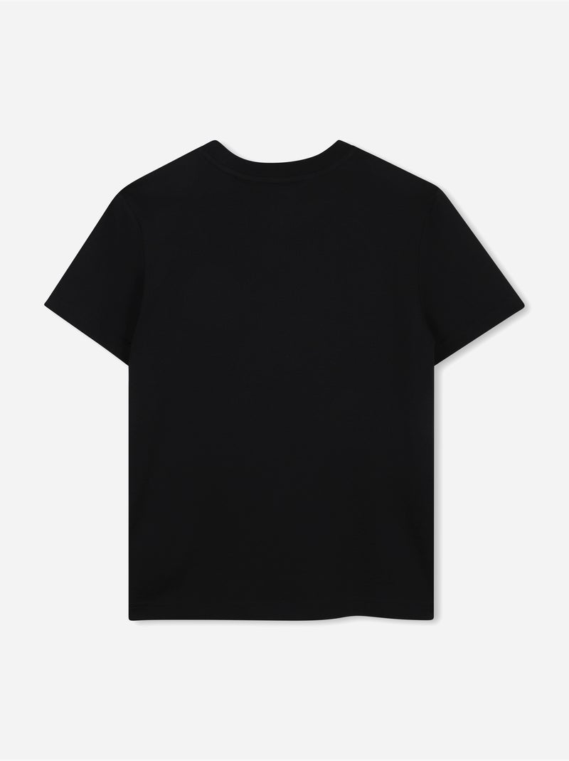 Tee Shirt col rond - Timberland Noir - Kiabi
