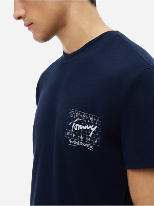 Tee Shirt col rond - Tommy jeans - Kiabi Tee Shirt col rond - Tommy jeans - Kiabi