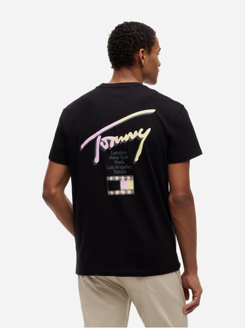 Tee Shirt col rond - Tommy jeans - Kiabi
