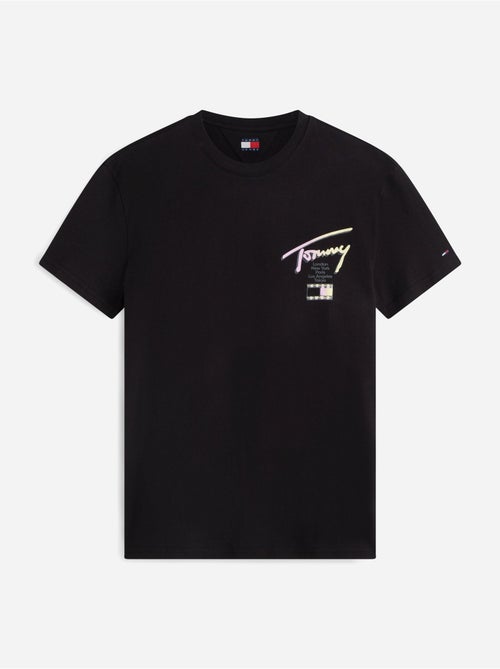Tee Shirt col rond - Tommy jeans - Kiabi