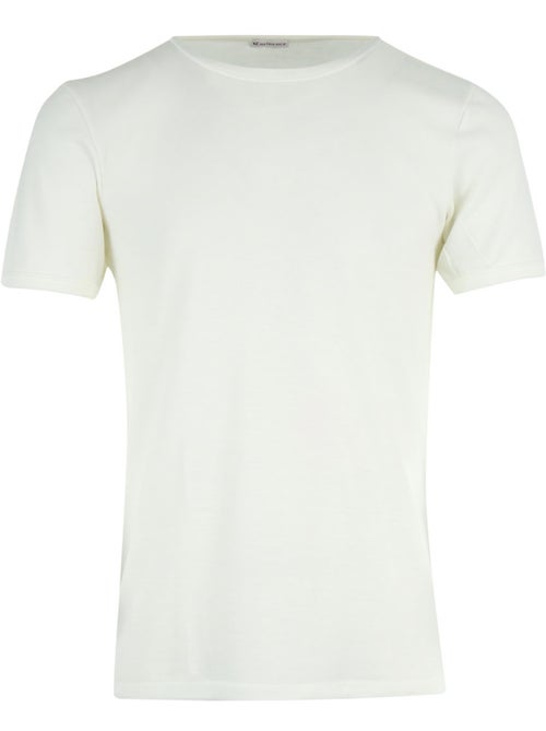 Tee shirt col rond manches courtes homme ligne chaude eminence - Kiabi