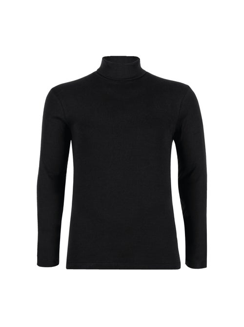 Tee-shirt col roulé manches longues homme pur coton eminence - Kiabi Tee-shirt col roulé manches longues homme pur coton eminence - Kiabi