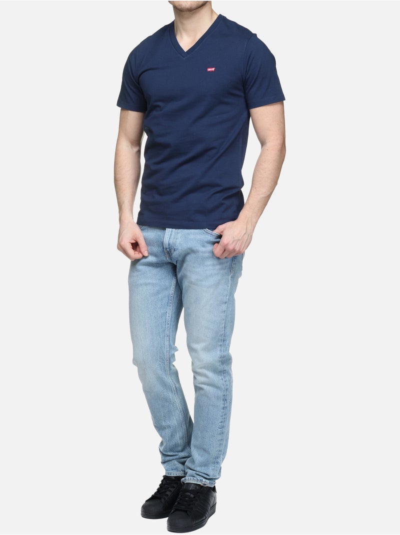 Tee Shirt col v - Levi's Bleu foncé - Kiabi