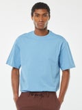 Tee-shirt confort fit Bleu - Kiabi