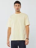 Tee-shirt confort fit Jaune - Kiabi