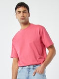 Tee-shirt confort fit Rose - Kiabi