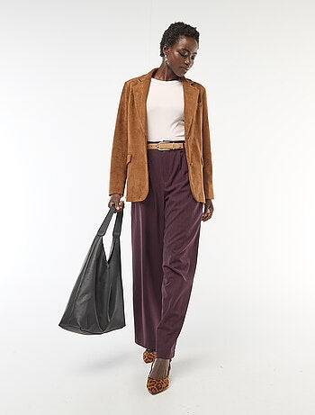 Tee-shirt crop top basique