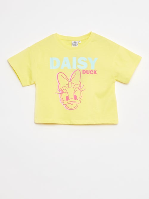 Tee-shirt crop top 'Daisy' - Kiabi