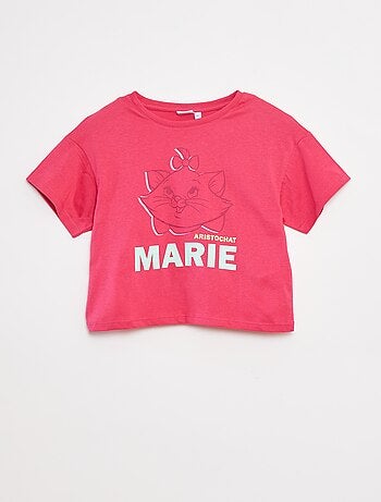 Tee-shirt crop top 'Stitch'