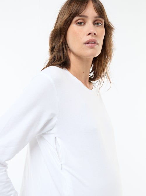 Tee-shirt d'allaitement basique - Kiabi