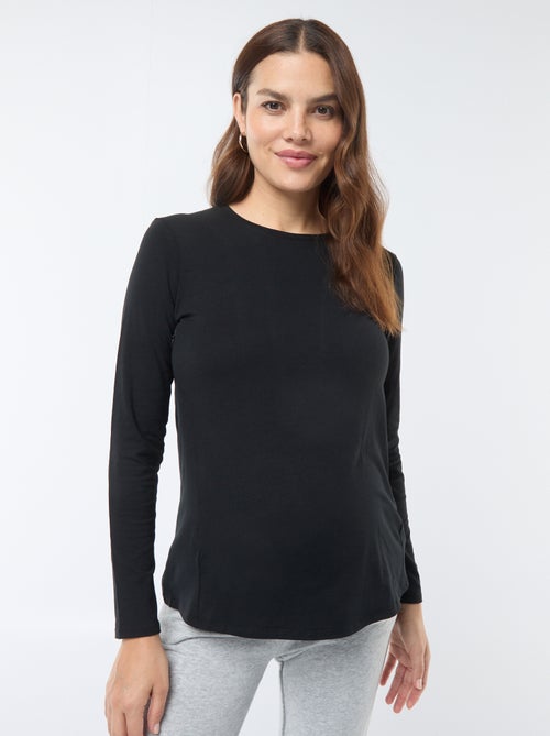Tee-shirt d'allaitement basique - Kiabi