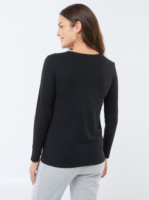 Tee-shirt d'allaitement basique - Kiabi