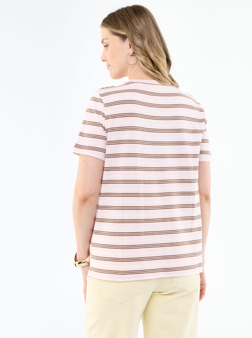Tee-shirt d'allaitement imprimé - Kiabi