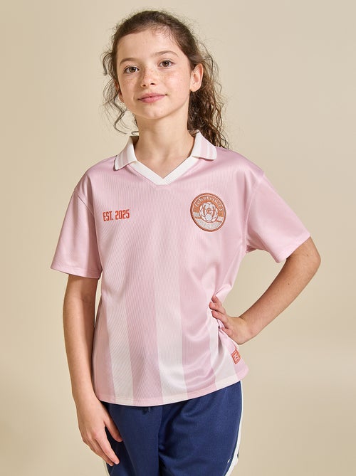 Tee-shirt de foot à manches courtes - Kiabi Tee-shirt de foot à manches courtes - Kiabi