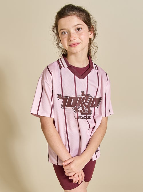 Tee-shirt de foot manches courtes - Kiabi