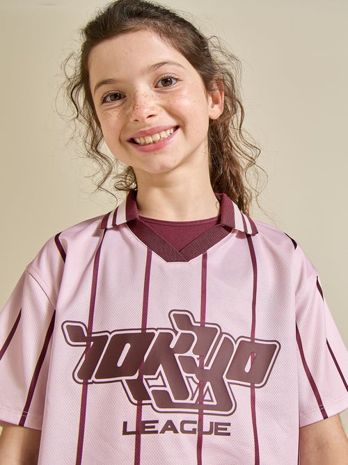 Tee-shirt de foot manches courtes - Kiabi