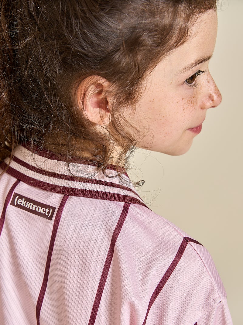 Tee-shirt de foot manches courtes Rose - Kiabi