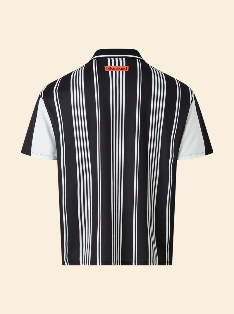 Tee-shirt de foot oversize - (ekstract) Noir - Kiabi
