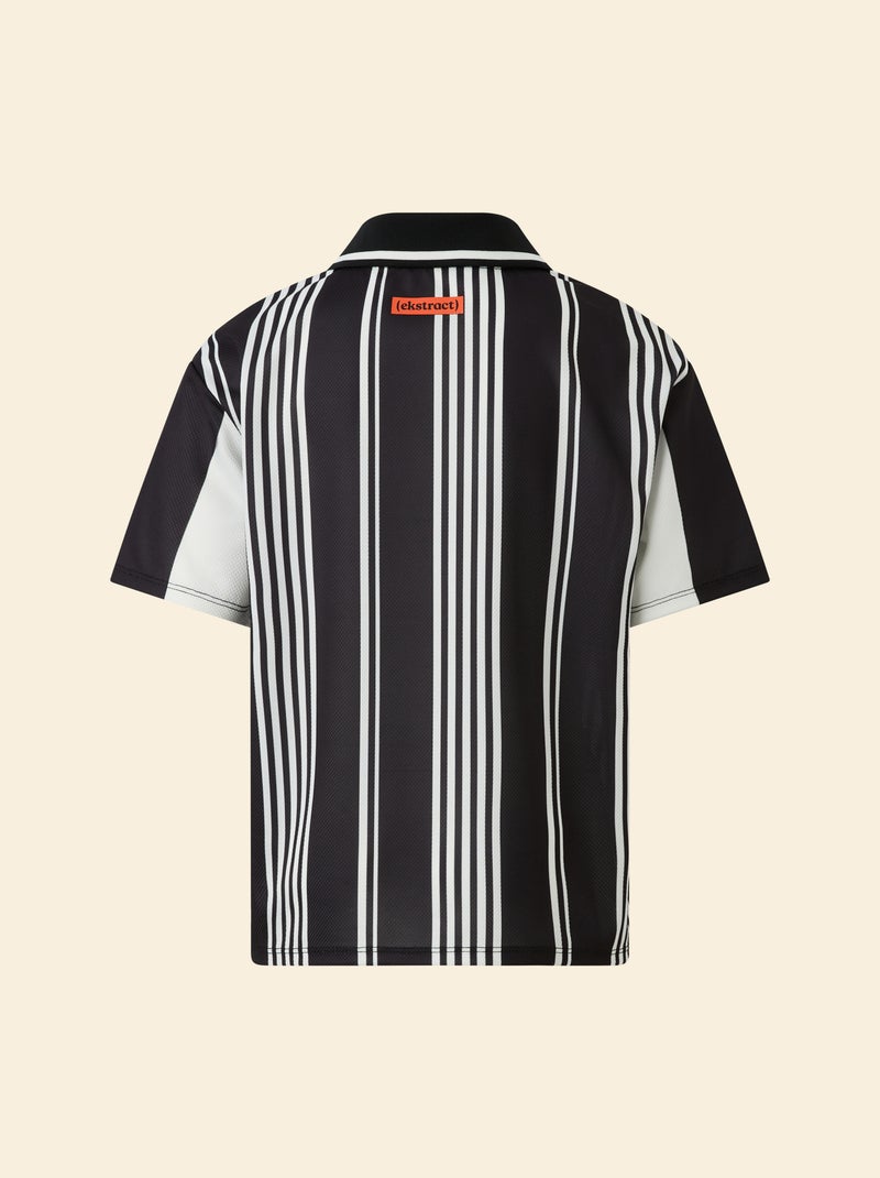 Tee-shirt de foot oversize - (ekstract) Noir - Kiabi