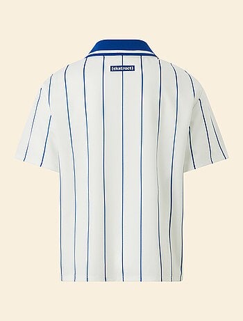 Ekstract - Tee-shirt de foot rayé à manches courtes