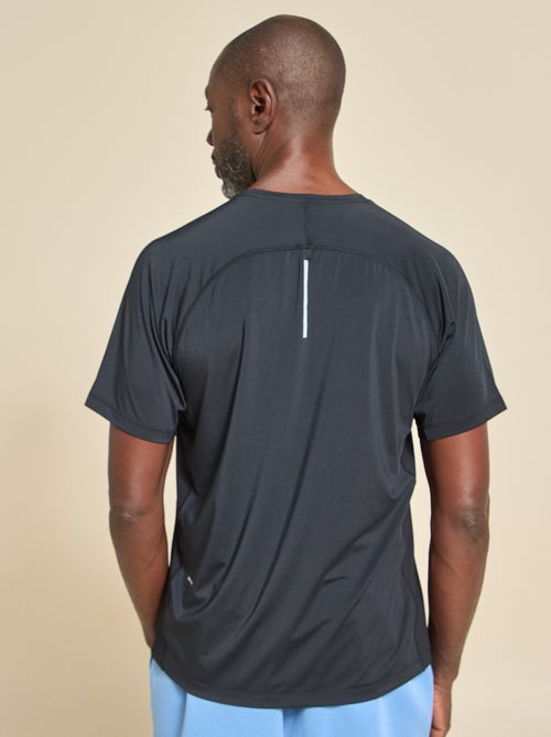 Tee-shirt de sport avec détail réfléchissant - (ekstract) - Kiabi