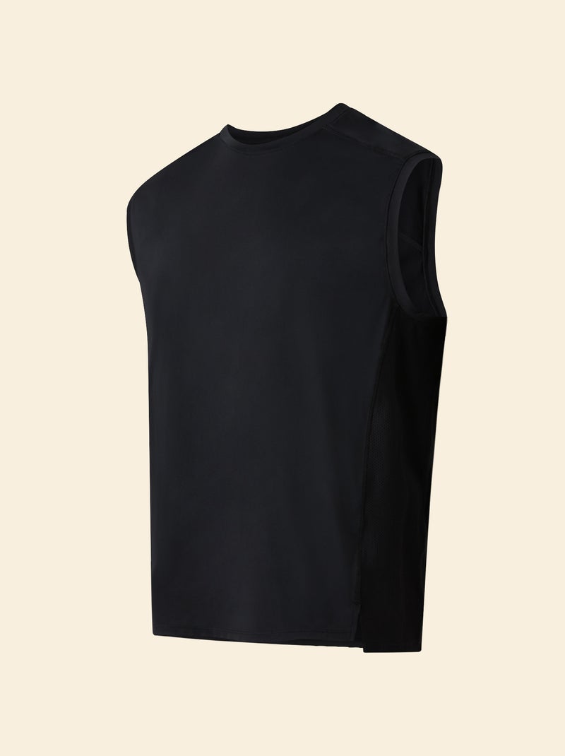 Tee-shirt de sport avec détail réfléchissant - (ekstract) Noir - Kiabi